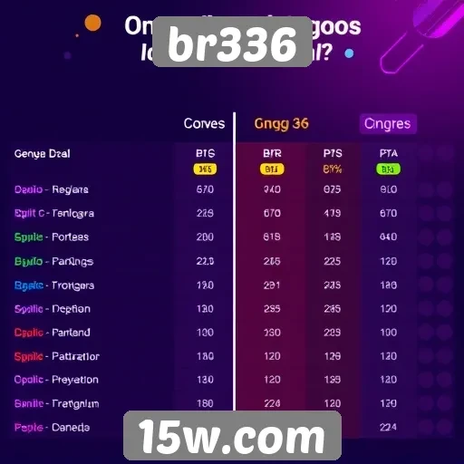 Comparação entre br336 e outros sites de jogos